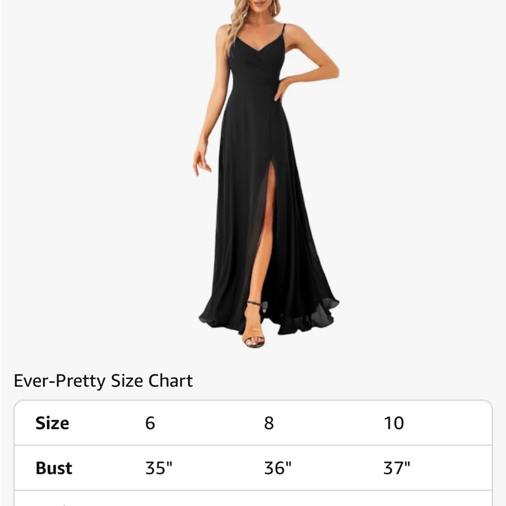Ever Pretty Black Maxi Dress - Picture 2 of 9